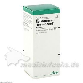 BELLADONNA HOMACCORD, 100 ML – PZN 113520 из Германии