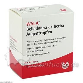 Belladonna ex herba Augentropfen, 30X0.5 ML – PZN 1447909 из Германии