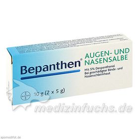 Bepanthen Augen u. Nasensalbe, 10 G – PZN 1578675 из Германии