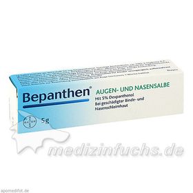 Bepanthen Augen u. Nasensalbe, 5 G – PZN 1578681 из Германии