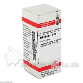 BELLADONNA D30, 10 G – PZN 1760434 из Германии