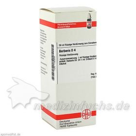 BERBERIS D 4, 50 ML – PZN 1760606 из Германии