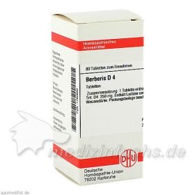 BERBERIS D 4, 80 ST – PZN 1760693 из Германии