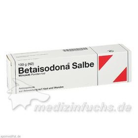 BETAISODONA SALBE, 100 G – PZN 1952547 из Германии