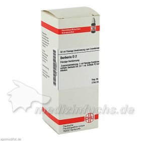 BERBERIS D 2, 50 ML – PZN 2126231 из Германии
