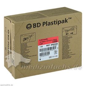 BD Insulinspritze m Kanuele 1ml U 40 30G 1/2, 100X1 ML – PZN 26229 из Германии
