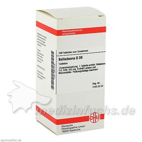 BELLADONNA D30, 200 ST – PZN 2801218 из Германии