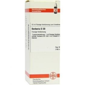 BERBERIS D30, 50 ML – PZN 2809036 из Германии