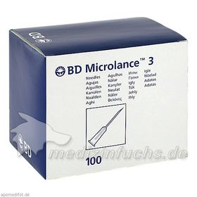 BD MICROLANCE 27G KAN 3/4, 100 ST – PZN 3086999 из Германии