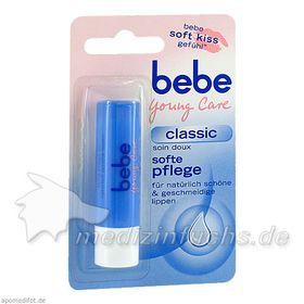 bebe Young Care Lipstick CLASSIC, 4.9 G – PZN 318498 из Германии