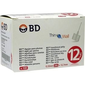 BD Micro Fine Ultra Pen-Nadeln 0.33x12.7mm, 100 ST – PZN 3865485 из Германии