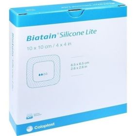 Biatain Silicone Lite Schaumverband 10x10cm, 10 ST – PZN 3880697 из Германии