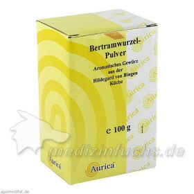 BERTRAMWURZELPULVER AURICA, 100 G – PZN 4775318 из Германии