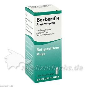 BERBERIL N AUGENTROPFEN, 10 ML – PZN 4939642 из Германии