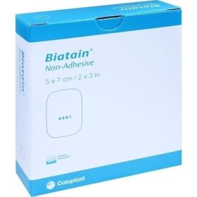 Biatain Schaumverband nicht-haftend 5x7cm, 10 ST – PZN 6156387 из Германии