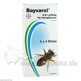BAYVAROL Strips f.Bienen, 5X4 ST – PZN 6311681 из Германии