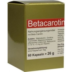 Beta Carotin Auwiesenpharma, 60 ST – PZN 637832 из Германии