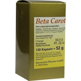 BetaCarotin, 120 ST – PZN 6612744 из Германии