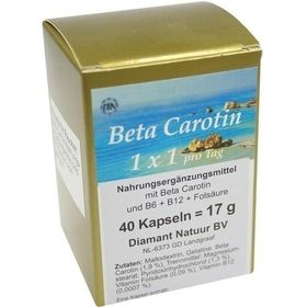 Beta Carotin 1 x 1 pro Tag, 40 ST – PZN 6995030 из Германии