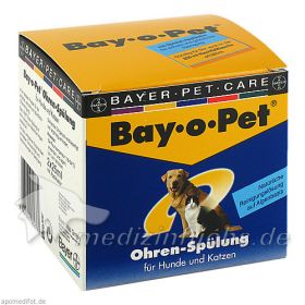 Bay-o-Pet Ohrreiniger kleiner Hund /Katze, 2X25 ML – PZN 7375737 из Германии