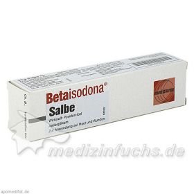 BETAISODONA SALBE, 30 G – PZN 7520607 из Германии