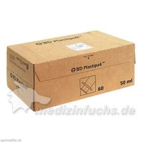 BD PLASTIPAK LUERLOK ZENTR, 60X50 ML – PZN 7657513 из Германии