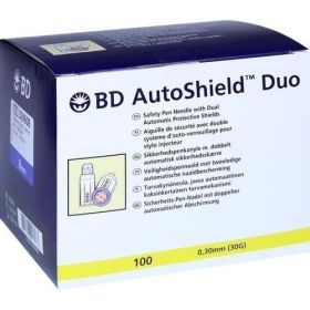 BD AutoShield Duo Sicherheits-Pen-Nadel 8mm, 100 ST – PZN 7685538 из Германии