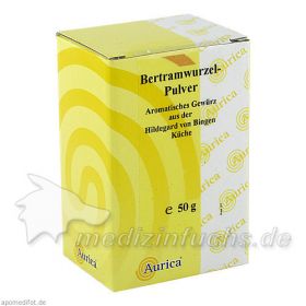 Bertramwurzelpulver Aurica, 50 G – PZN 8635459 из Германии