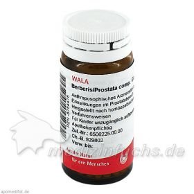 BERBERIS/PROSTATA COMP, 20 G – PZN 8784478 из Германии