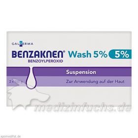 Benzaknen Wash 5%, 2X100 G – PZN 9206298 из Германии