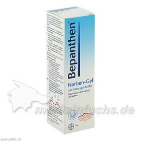 Bepanthen Narben-Gel mit Massage-Roller, 20 G – PZN 9461168 из Германии
