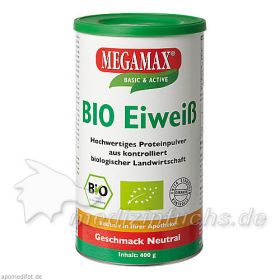 Bio Eiweiss neutral Megamax, 400 G – PZN 10133558 из Германии