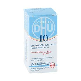 Biochemie Dhu 10 Natrium Sulfur D  6 Globuli (10 g) – PZN 10545953 из Германии