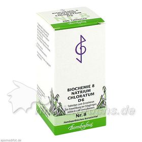 Biochemie 8 Natrium chloratum D 6, 200 ST – PZN 1073722 из Германии