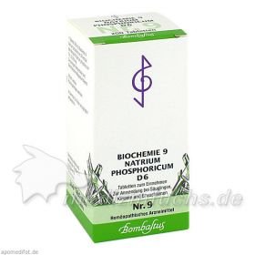 Biochemie 9 Natrium phosphoricum D 6, 200 ST – PZN 1073780 из Германии