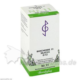 Biochemie 11 Silicea D 12, 200 ST – PZN 1074101 из Германии