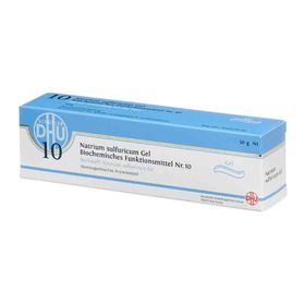 Biochemie Dhu 10 Natrium sulfuricum D 4 Gel (50 g) – PZN 11646159 из Германии