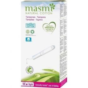 Bio Tampons Light Mini + Applikator 100% BW MASMI, 18 ST – PZN 11886449 из Германии