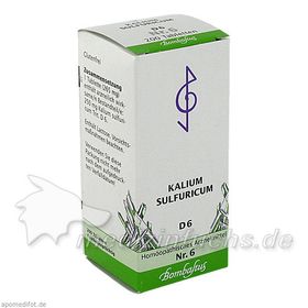 Biochemie 6 Kalium sulfuricum D 6, 200 ST – PZN 1365927 из Германии