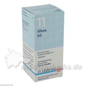 BIOCHEMIE DHU 11 SILICEA D 3, 200 ST – PZN 2580929 из Германии