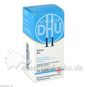 BIOCHEMIE DHU 11 SILICEA D12, 200 ST – PZN 2581030 из Германии