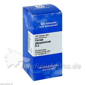 BIOCHEMIE 3 FERR PHOS D 3, 200 ST – PZN 2733764 из Германии