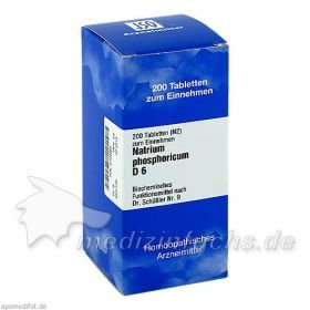 BIOCHEMIE 9 NATR PHOS D 6, 200 ST – PZN 2734663 из Германии