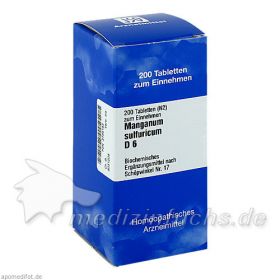 BIOCHEMIE 17 MANG SULF D 6, 200 ST – PZN 2735183 из Германии