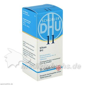 BIOCHEMIE DHU 11 SILICEA D 6, 80 ST – PZN 274766 из Германии