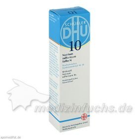 BIOCHEMIE DHU 10 NATRIUM SULFURICUM N D 4, 50 G – PZN 3643773 из Германии