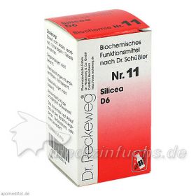 Biochemie 11 Silicea D6, 200 ST – PZN 3886694 из Германии