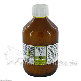 Biochemie Nestmann Nr.4 Kalium chloratum D 6, 1000 ST – PZN 4130538 из Германии