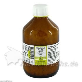 Biochemie Nestmann Nr.12 Calcium sulfuricum D12, 1000 ST – PZN 4130917 из Германии