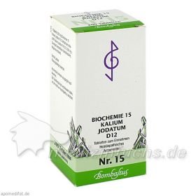 Biochemie 15 Kalium jodatum D12, 200 ST – PZN 4324797 из Германии